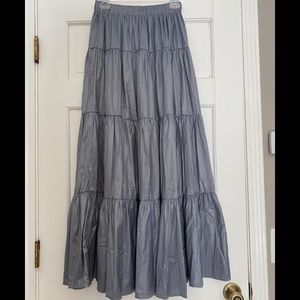 Elie Tahari tiered maxi skirt